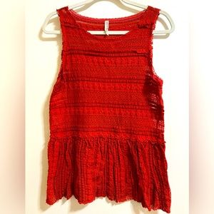 Free People Sleeveless Top Size S